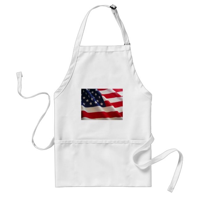 American Flag Adult Apron (Front)
