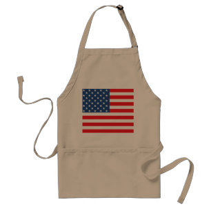 American Flag Adult Apron