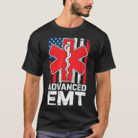 American Flag Advanced Emt Aemt Medical Technician