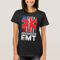 American Flag Advanced Emt Aemt Medical Technician