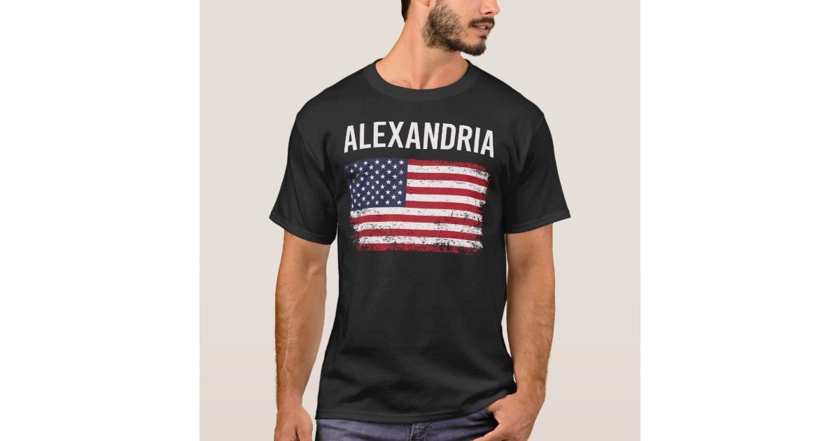 Alexandria Louisiana Classic Established Men's Cotton T-Shirt