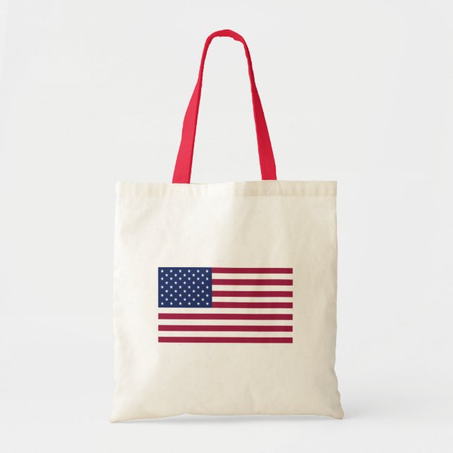 American Flag All-Purpose Tote Bag (Front)