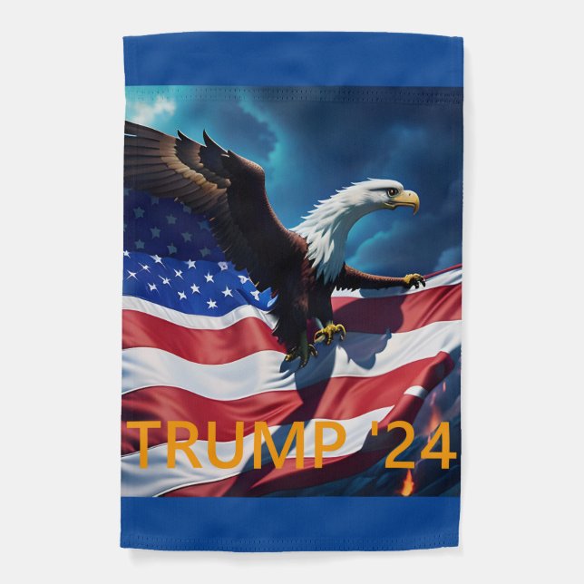 American Flag American Eagle TRUMP 2024 (Front)