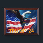 American Flag American Eagle TRUMP 2024 Award Plaque<br><div class="desc">American Flag American Eagle TRUMP 2024</div>