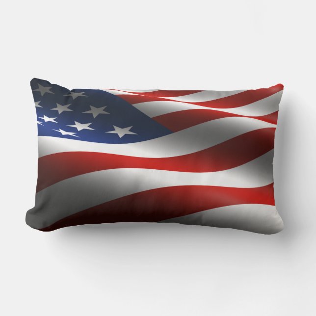 American Flag American MoJo Pillow (Front)