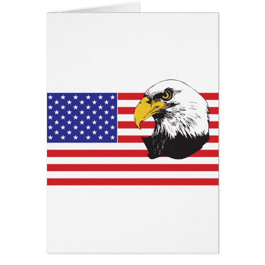 American Flag and Eagle Cards (Front)
