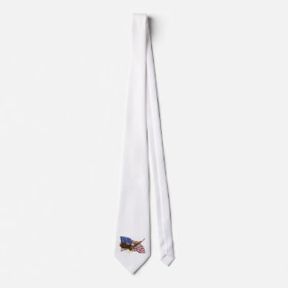 American Flag and Eagle Neck Tie