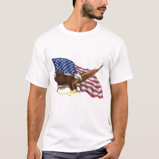 American Flag and Eagle T-Shirt