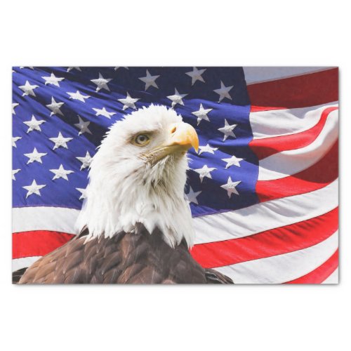 American Flag and Eagle Tissue Paper