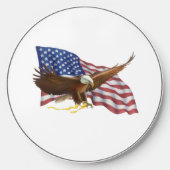 American Flag and Eagle Wireless Charger (Front)