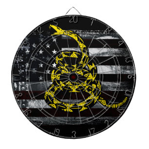 American Flag and Snake Dart Board