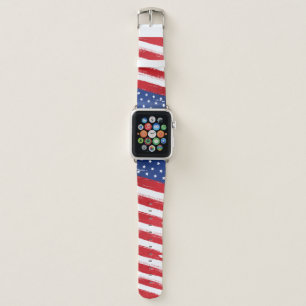 American Flag Apple Watch Band – Patriotic Stars a