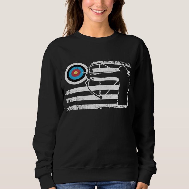 American Flag Archery Sweatshirt (Front)