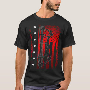 American Flag Archery T-Shirt