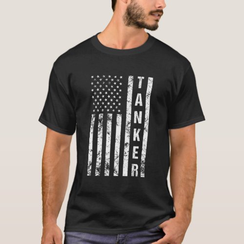 American Flag Army Tanker T_Shirt