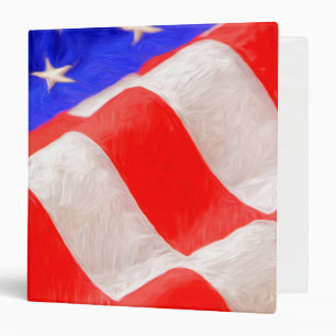 American Flag Avery Signature 1.5" Binder