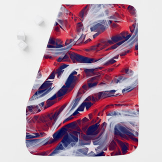 American flag Baby Blanket