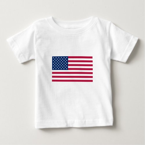 American Flag Baby T_Shirt