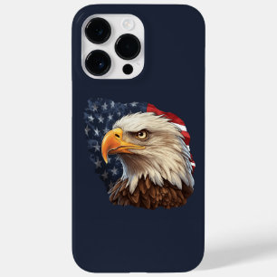 American Flag Bald Eagle Case-Mate iPhone 14 Pro Max Case