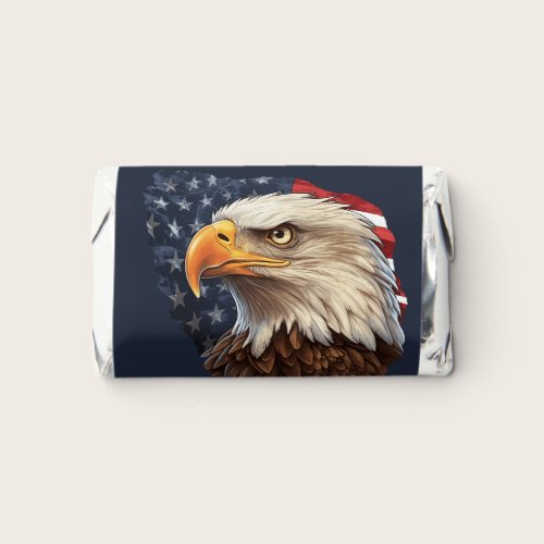 American Flag Bald Eagle Hershey's Miniatures