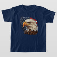 American Flag Bald Eagle