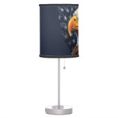 American Flag Bald Eagle Table Lamp (Left)