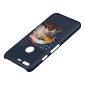 American Flag Bald Eagle Uncommon Google Pixel Case (Top)