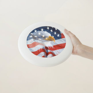 American Flag Bald Eagle Wham-O Frisbee