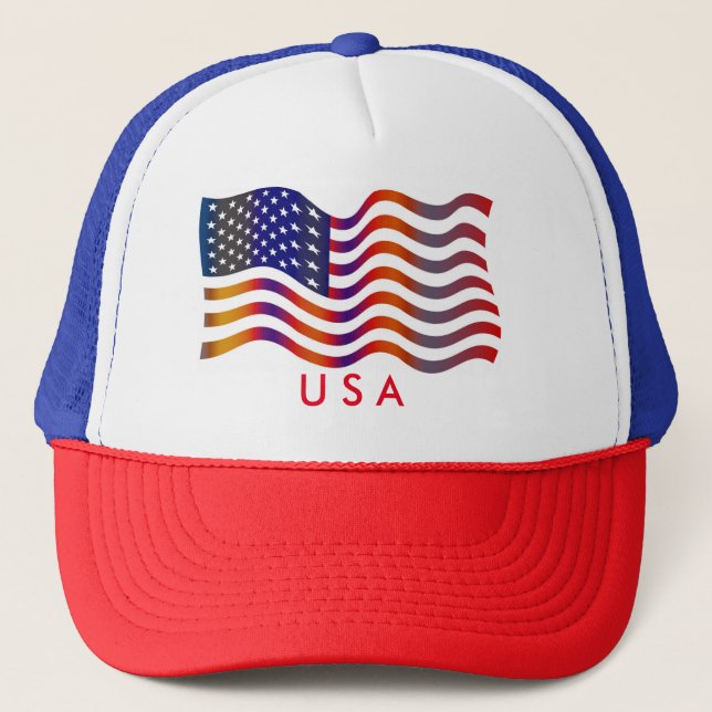 American flag ball cap (Front)