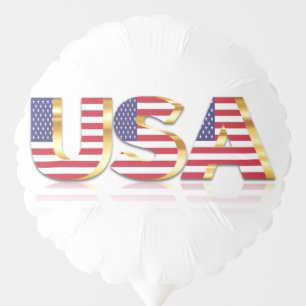 American Flag Balloon USA