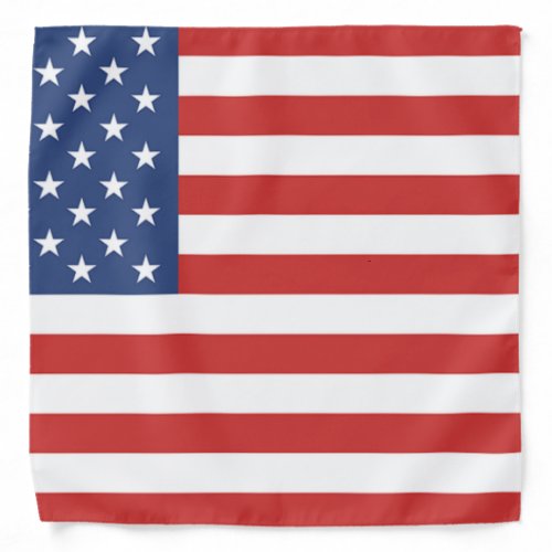 American Flag Bandana