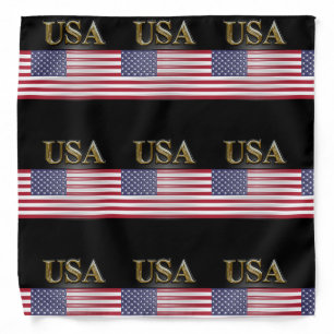 AMERICAN FLAG BANDANA