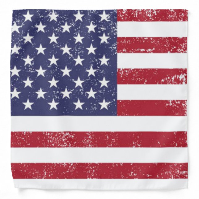 American Flag Bandana (Front)