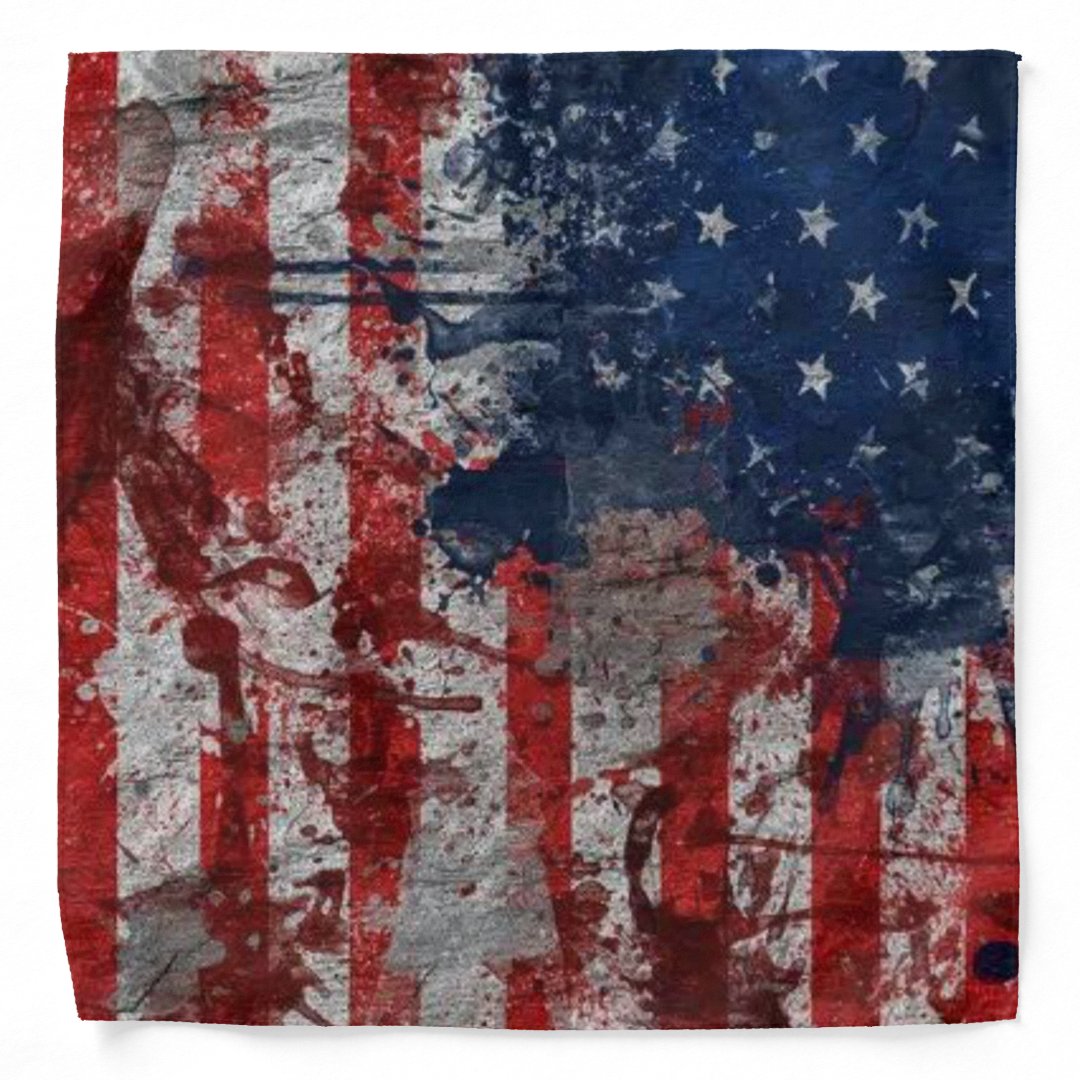 American Flag Bandana | Zazzle