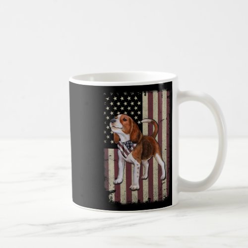 American Flag Bandana Patriotic 4th Of July  Coffee Mug