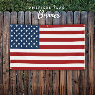 American Flag  Banner