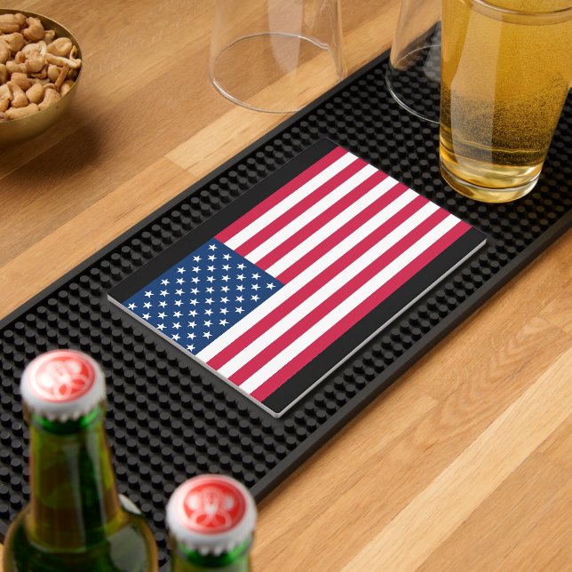 American Flag Bar Mat Patriotic USA (Insitu (Bar 2))
