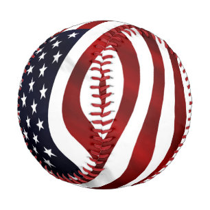 American Flag Baseball