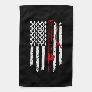 American Flag Bass Fishing Rod Fisherman Gift
