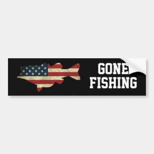 Funny Fishing Bumper Stickers, Decals & Car Magnets - 111 Results