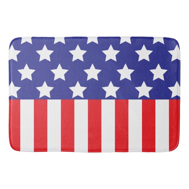 American Flag Bath Mat (Front)