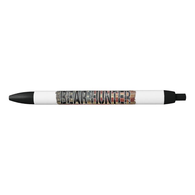 American Flag Bear Hunter Pen (Front)