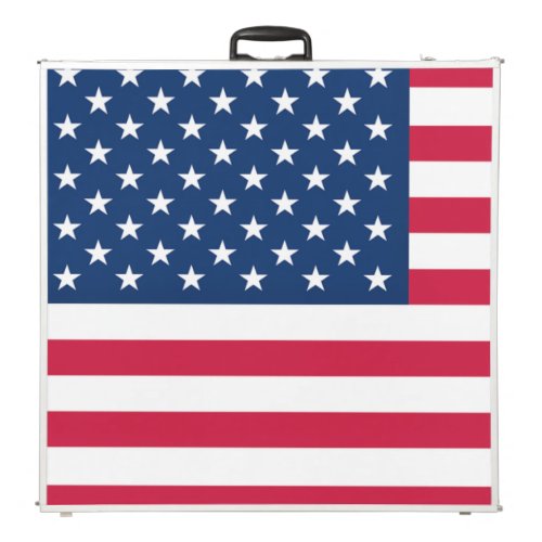 American Flag Beer Pong Table USA