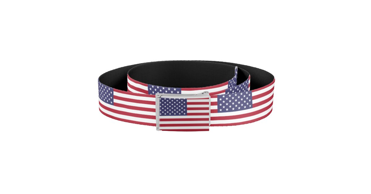American flag belt Zazzle