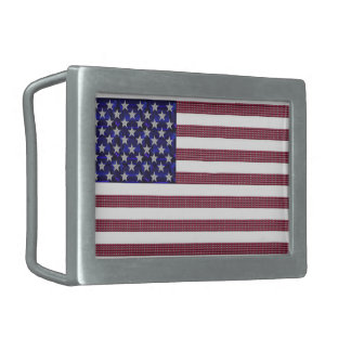 American Flag Belt Buckle
