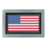 Flag of St. Louis, Missouri Rectangular Belt Buckle, Zazzle