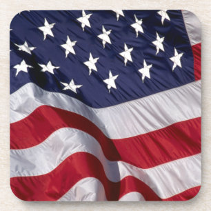 American Flag Beverage Coaster