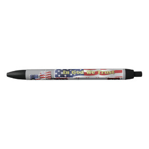 American Flag Big Rig Truck Pen