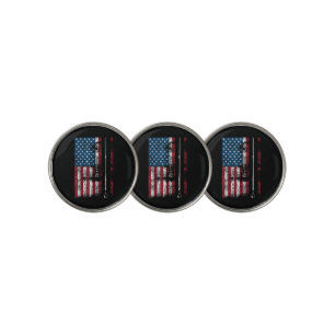 American Flag Billiard Stick Cute Table Game Funny Golf Ball Marker