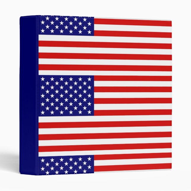 American Flag Binder (Front/Spine)